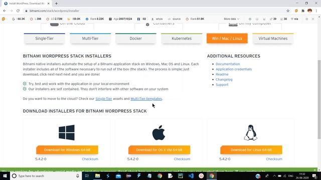 How to install Bitnami Wordpress locally on PC in just 5 min | Tutorial in HINDI смотреть онлайн