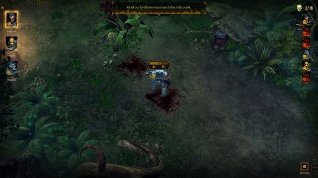 Warhammer 40000 Space Wolf Gameplay (PC) смотреть онлайн