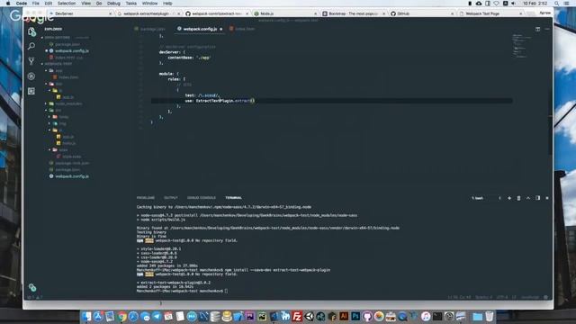 Настройка Webpack для быстрой front-end разработки смотреть онлайн