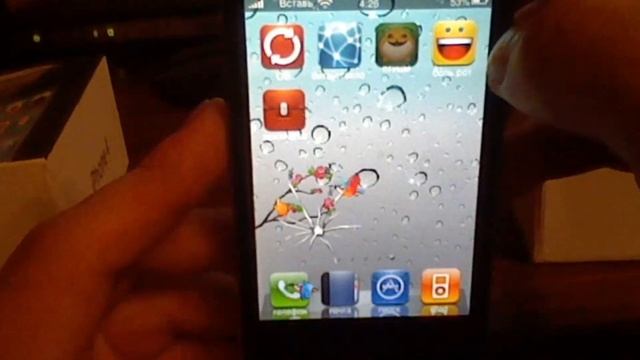 Видеообзор китайской точной копии Iphone 4G(1Sim, WiFi) смотреть онлайн