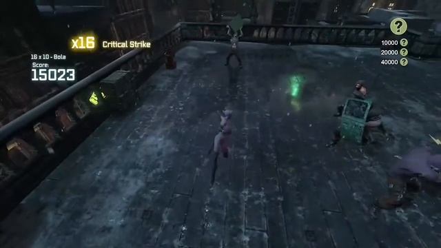 Batman: Return To Arkham - Arkham City - All Combat Challenge Maps As Catwoman смотреть онлайн
