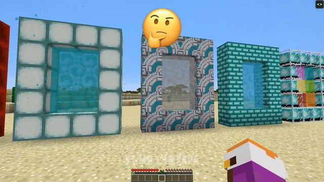 all nether portal with different emoji in Minecraft смотреть онлайн