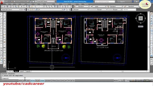 How To Protect Autocad Drawings From Editing | AutoCAD Tricks And Tips | CAD CAREER смотреть онлайн