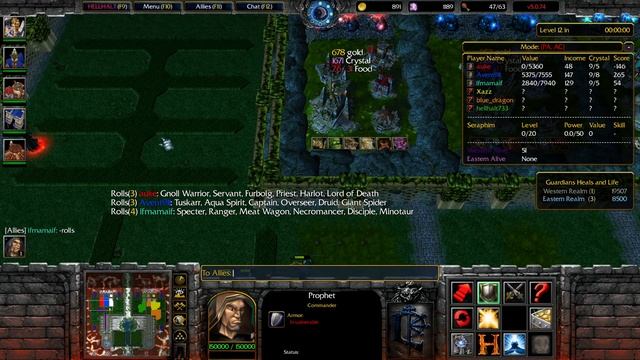 Warcraft 3 Classic HellHalt TD Competitive #113 no sound смотреть онлайн