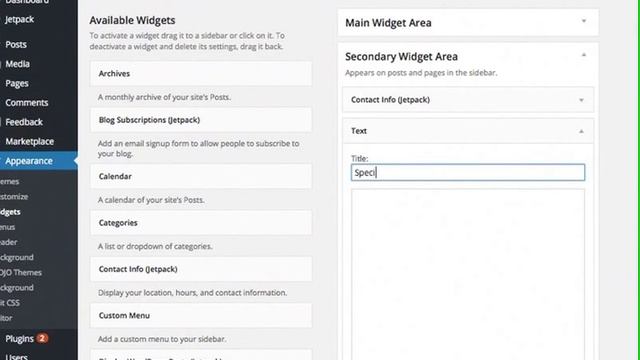 Mock 2 column layout using widgets смотреть онлайн