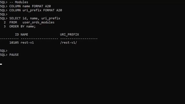 Oracle REST Data Services (ORDS) : Create Basic RESTful Web Services Using PL/SQL смотреть онлайн