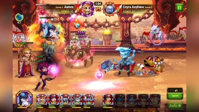 166 Hero wars. ???How to beat a team Ziri, Keira, Nebula, Sebastian, Martha смотреть онлайн