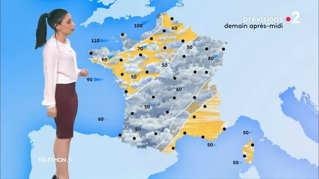 Meteo 2 France 2 2019/12/07 19:54 - Virginie Hilssone смотреть онлайн