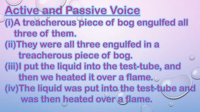 Active and Passive Voice + Adverb смотреть онлайн