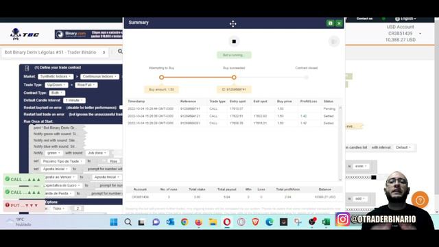✅ 1% AO DIA COM BOTS GRÁTIS TRADER BOTS CLUB - BOT LÉGOLAS #51 BATENDO META - LUCRO R$85,97! смотреть онлайн