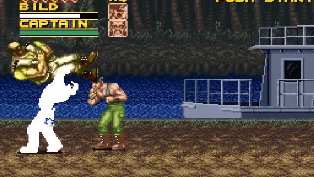 RUSHING BEAT / RIVAL TURF! - (SUPER NINTENDO) - LEVEL HARD - 1 CREDIT - LONGPLAY смотреть онлайн