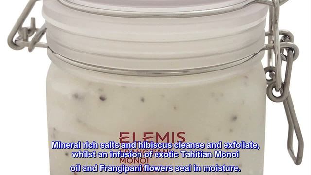 Great product - ELEMIS Frangipani Monoi Salt Glow | Luxurious Tropical Salt Scrub Helps to Lock in смотреть онлайн