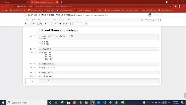 2- Vector - Matrix with python смотреть онлайн