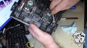 Очистка блока лазера HP Color LaserJet 2600n, 1600 и 2605