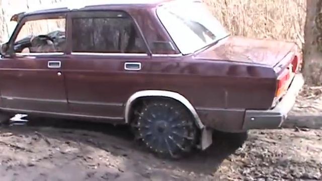 Гусеница на одно колесо. Полевые испытания - One Wheel Caterpillar. Field Trial смотреть онлайн