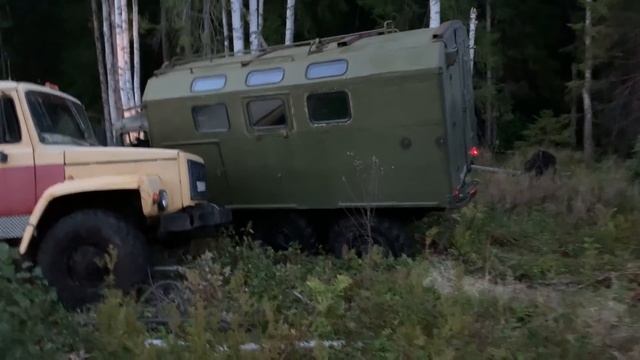 Оффроуд без шноркеля. Гидроудар двигателя на Егере (ГАЗ 3308). смотреть онлайн