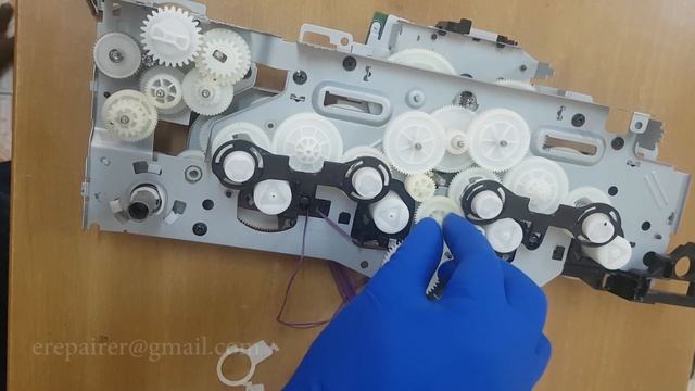 Hp Laserjet M252 / M277 jammed cartridge drawer. Cartridge tray not opening смотреть онлайн
