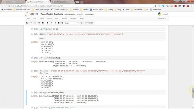 Python Pandas Tutorial 29 | How to format dates in Python | Pandas to_datetime function смотреть онлайн