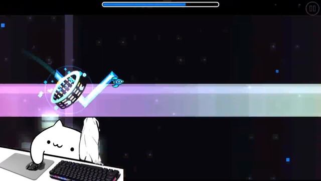 Bongo cat play geometry Dash BUT... смотреть онлайн