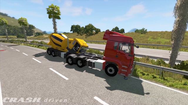High Speed Street Racing Crashes #25 - BeamNG Drive | CRASHdriven
