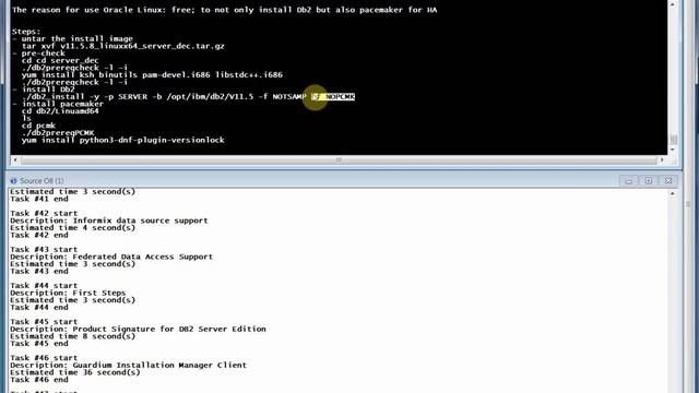 Demo install Db2 11.5.8 Community Edition on Oracle Linux 8.8 смотреть онлайн
