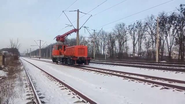 Путейский МПТ следует в четном направлении по 5 пути Боярки