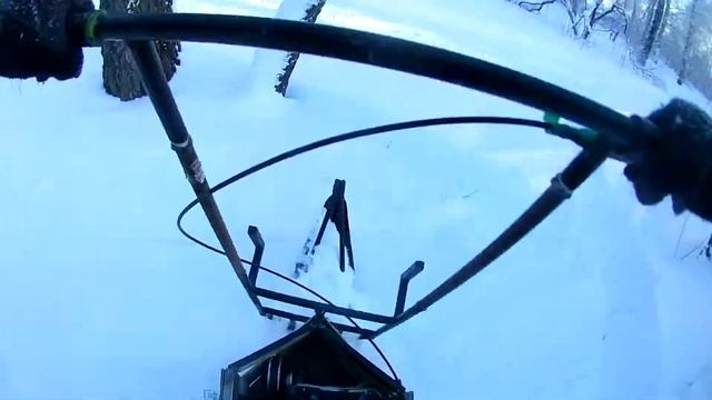 Сделал мотоснегокат из мотособаки! смотреть онлайн