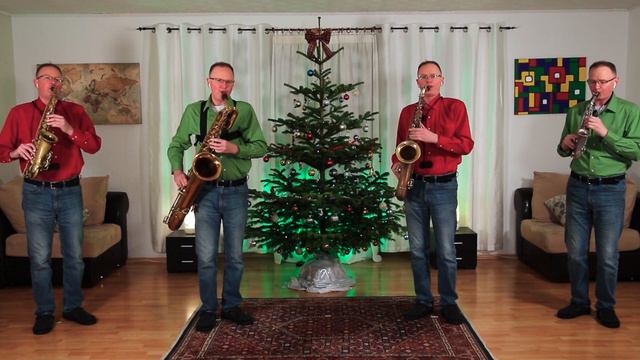 Silent Night | Saxophone Quartet смотреть онлайн