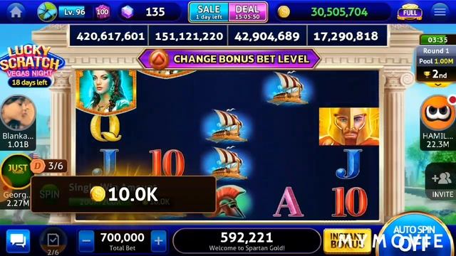 Club Vegas slots -spartan gold ? смотреть онлайн