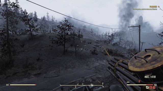 Темп стрельбы пулемёта Гатлинга ❄ Баг Fallout 76 смотреть онлайн