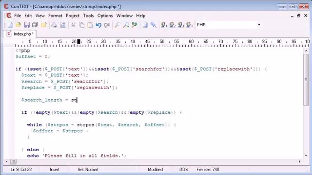 Creating Find And Replace Application Part3 in PHP смотреть онлайн