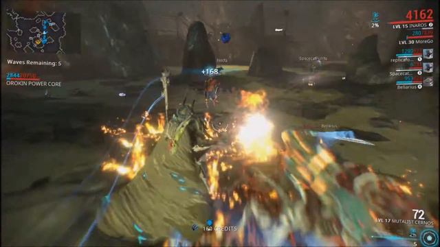 Warframe Infestation Defense | Inaros & Volt Prime & Mirage смотреть онлайн
