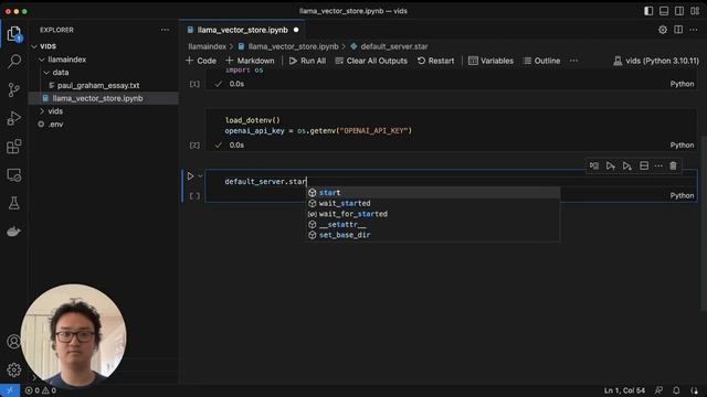 Persistent Vector Storage with LlamaIndex смотреть онлайн