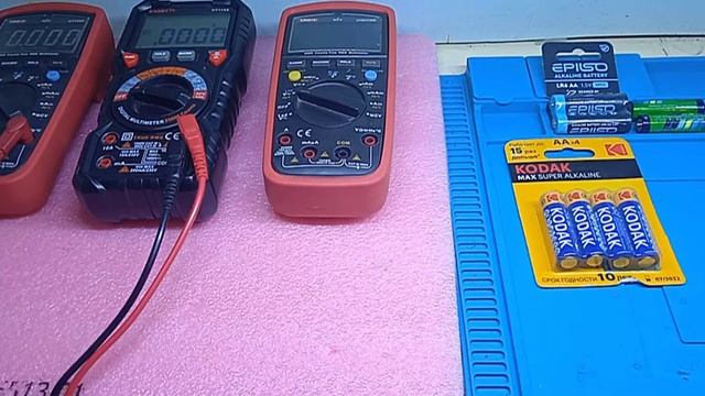 Какие батарейки лучше использовать в мультиметрах. смотреть онлайн