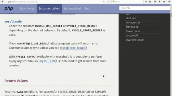 Uso del conector Mysqli en PHP