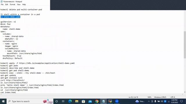 Configuring And Managing Kubernetes cluster and Container Operations (Part-1) смотреть онлайн