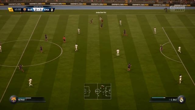 FIFA 17 - Barcelona vs Real Madrid - Online Seasons 60fps смотреть онлайн