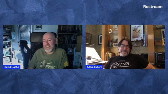 Comic-book talks #69: ADAM KUBERT смотреть онлайн