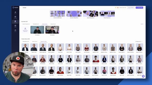 I cloned myself with AI to create more content смотреть онлайн