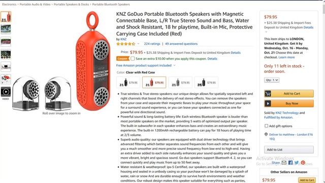 Top 5 Latest Best Bluetooth Speakers with powerful Bass to buy on amazon 2019 смотреть онлайн