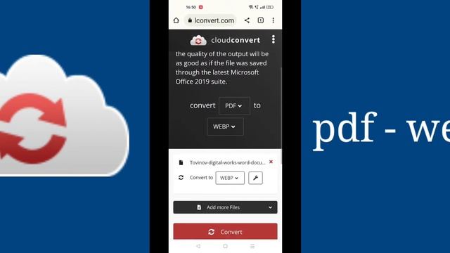 How to convert pdf to Webp | Tovinov digital works смотреть онлайн