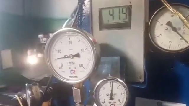 Испытания гидронасоса А4VG125