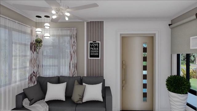 Tiny House Design | 1 Bedroom Small Modern House Design Ideas | 36 SQM. (4m. X 9m.)