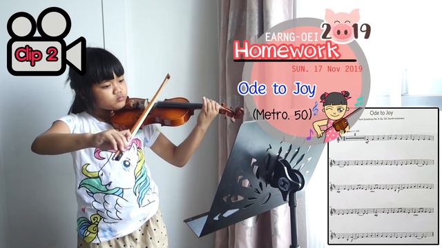 Homework 2/3 : 17 พฤศจิกายน 2019 ( Ode to Joy) смотреть онлайн