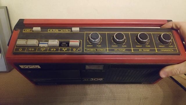 Магнитофон Русь м309 после профилактики. смотреть онлайн
