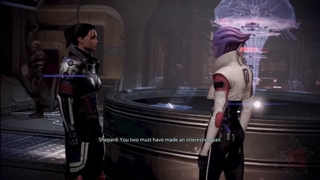 Mass Effect 3: Omega (DLC) - Aria And Nyreen's Romantic Past