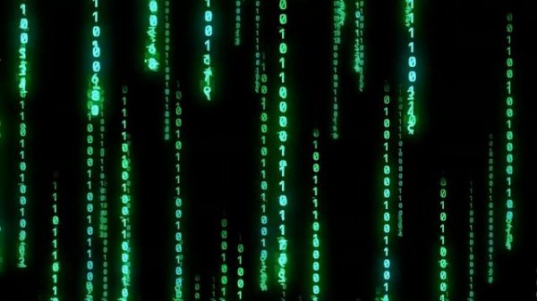 Matrix Binary Falling Rain Code Screensaver | 30 Minute Screensaver & Live Wallpaper HD! No Audio!