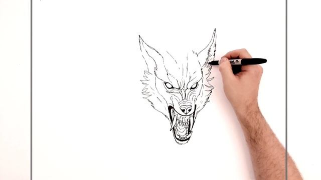 How To Draw A Werewolf | Step By Step смотреть онлайн