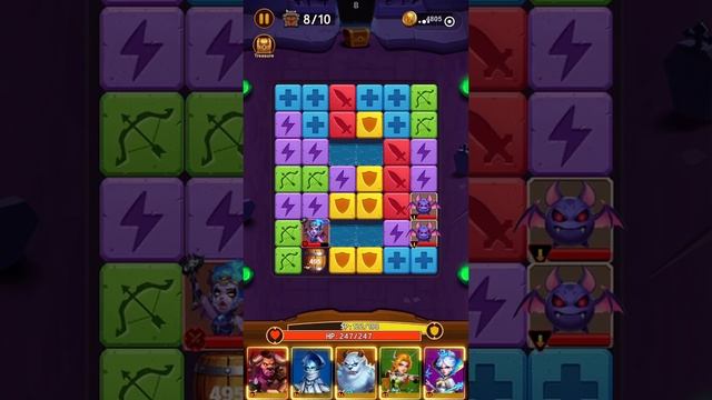 Cube Heroes - Blast Empire Puzzle MODE-EXPLORE #Shorts смотреть онлайн