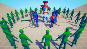 ANCIENT TEAM vs ZOMBIE TEAM | TABS - Totally Accurate Battle Simulator
